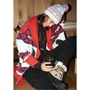 Free People Movement All Team Cardigan in Winter Combo